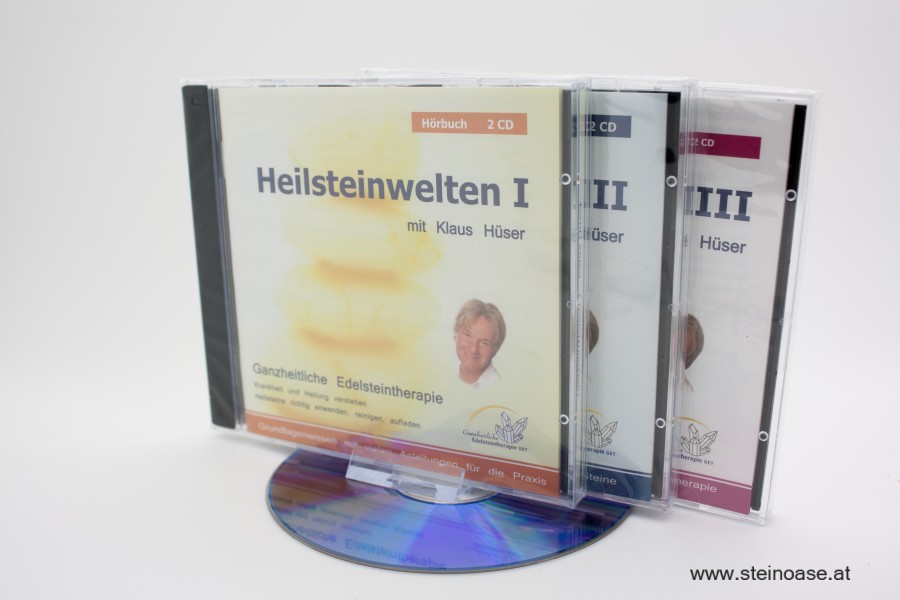 Set: Heilsteinwelten I+II+III    Hörbuch 6 CDs 